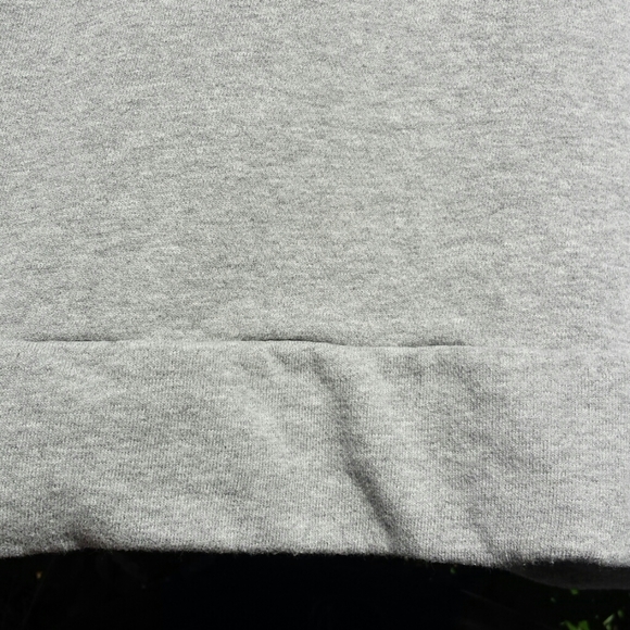 Rue21 Embroidered Floral Heather Gray Hoodie Pullover Sweatshirt M - Picture 7 of 8
